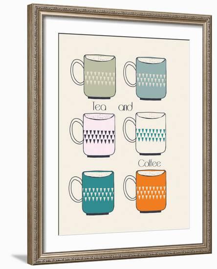 Tea and Coffee IV-Laure Girardin-Vissian-Framed Giclee Print