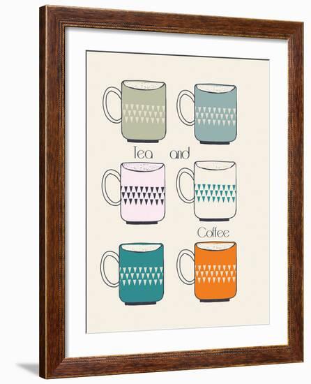 Tea and Coffee IV-Laure Girardin-Vissian-Framed Giclee Print