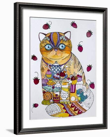 Tea And Cupcakes 2-Oxana Zaika-Framed Giclee Print