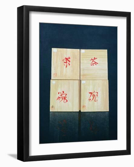 Tea Boxes, 1992-Lincoln Seligman-Framed Giclee Print