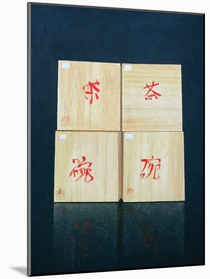 Tea Boxes, 1992-Lincoln Seligman-Mounted Giclee Print