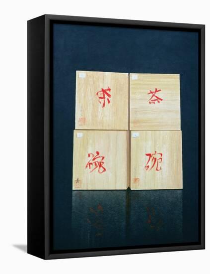 Tea Boxes, 1992-Lincoln Seligman-Framed Premier Image Canvas