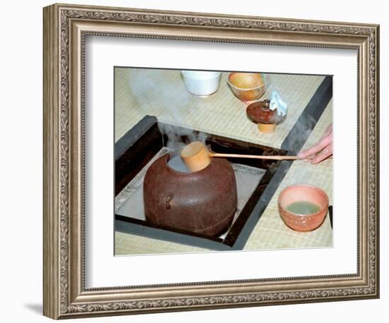 Tea Ceremony, Kyoto, Japan-Shin Terada-Framed Photographic Print