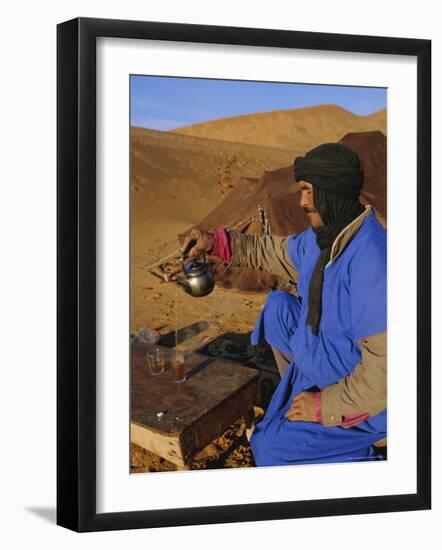 Tea Ceremony, Tafilalt, Morocco, North Africa-Bruno Morandi-Framed Photographic Print