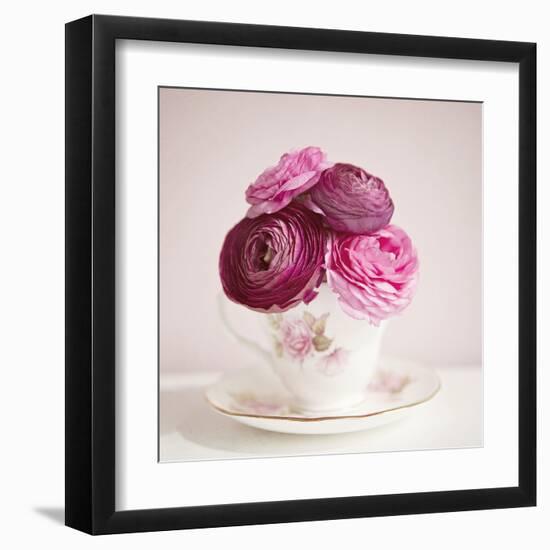 Tea Cup Posies-Susannah Tucker-Framed Art Print