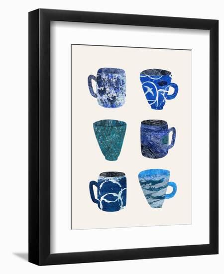 Tea Cups Print-Cody Alice Moore-Framed Art Print