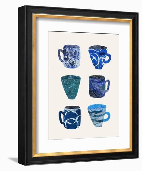 Tea Cups Print-Cody Alice Moore-Framed Art Print