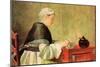 Tea Drinker-Jean-Baptiste Simeon Chardin-Mounted Art Print