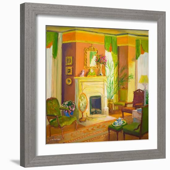 Tea for One (Oil on Board)-William Ireland-Framed Giclee Print