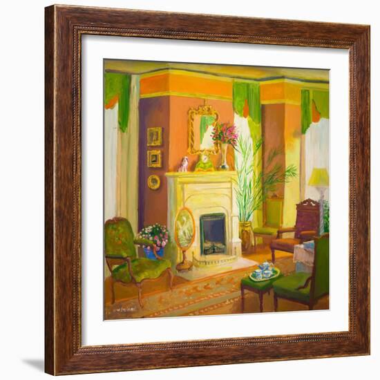 Tea for One (Oil on Board)-William Ireland-Framed Giclee Print