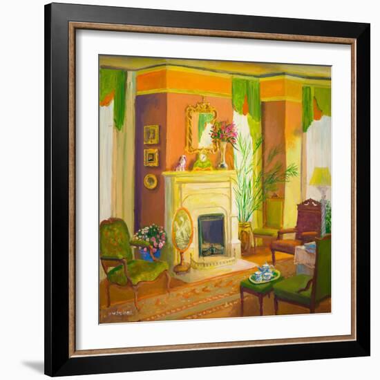 Tea for One (Oil on Board)-William Ireland-Framed Giclee Print