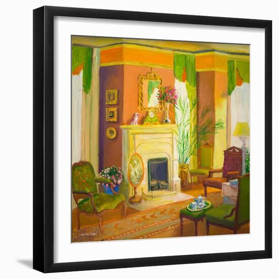 Tea for One (Oil on Board)-William Ireland-Framed Giclee Print