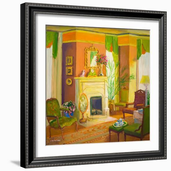 Tea for One (Oil on Board)-William Ireland-Framed Giclee Print