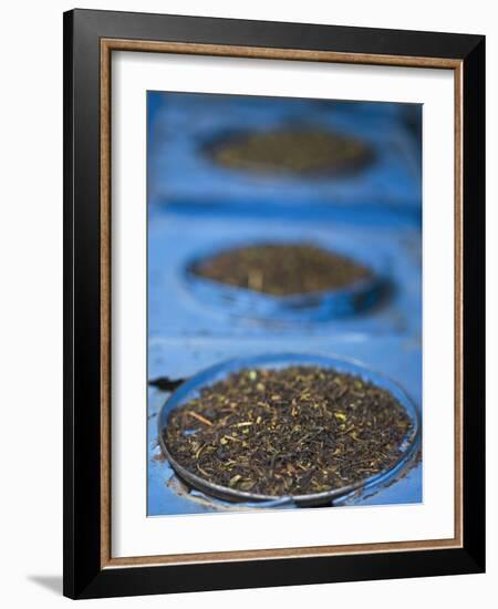 Tea for Sale in Market, Darjeeling, West Bengal, India-Jane Sweeney-Framed Photographic Print