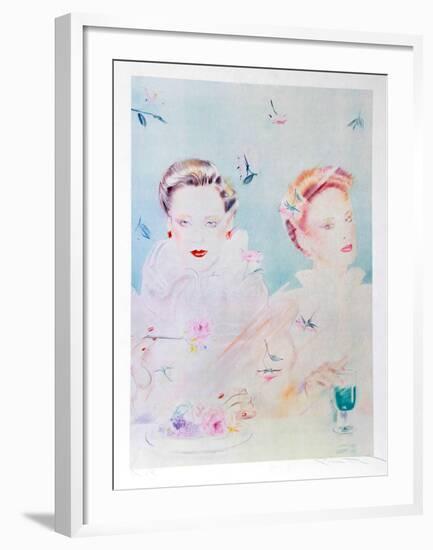 Tea for Two-Pater Sato-Framed Limited Edition