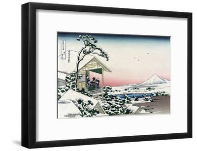 Tea House At Koishikawa Art Print Katsushika Hokusai Art Com