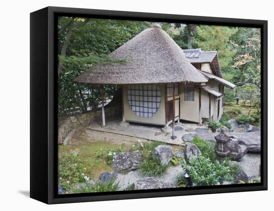Tea House, Kodai-Ji Temple, Kyoto, Japan-Rob Tilley-Framed Premier Image Canvas