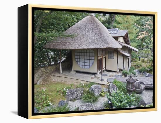 Tea House, Kodai-Ji Temple, Kyoto, Japan-Rob Tilley-Framed Premier Image Canvas