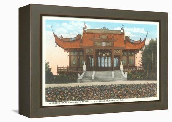 Tea House, Newport, Rhode Island-null-Framed Stretched Canvas