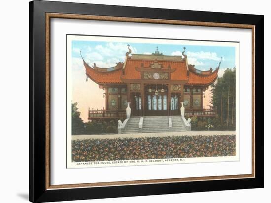 Tea House, Newport, Rhode Island-null-Framed Art Print