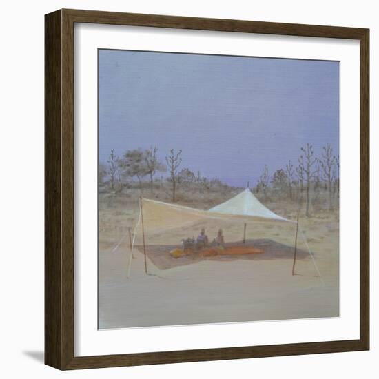 Tea in the Tent-Lincoln Seligman-Framed Giclee Print