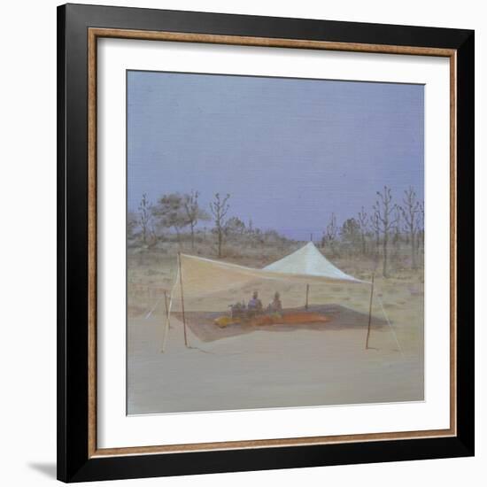 Tea in the Tent-Lincoln Seligman-Framed Giclee Print