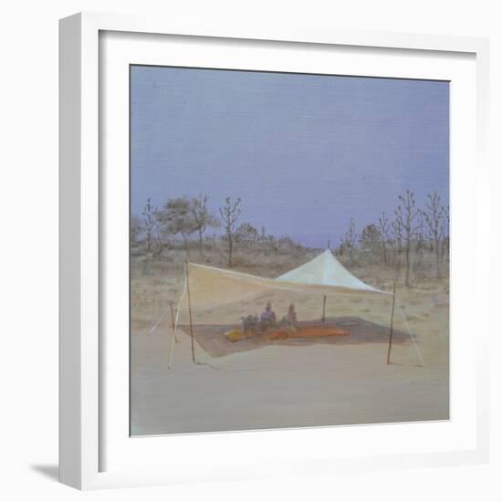 Tea in the Tent-Lincoln Seligman-Framed Giclee Print