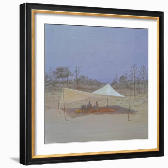 Tea in the Tent-Lincoln Seligman-Framed Giclee Print