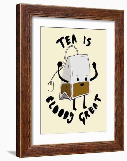 Tea is Great-null-Framed Art Print