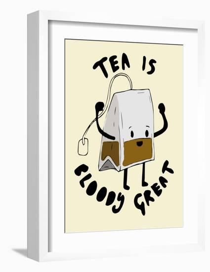 Tea is Great-null-Framed Art Print