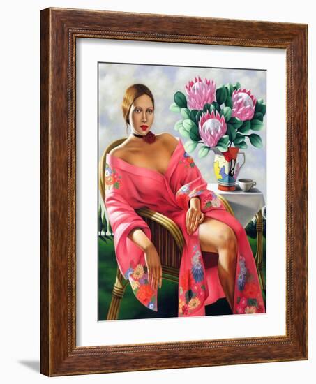 Tea, Late Afternoon, 2005-Catherine Abel-Framed Giclee Print