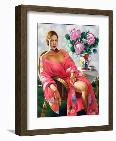 Tea, Late Afternoon, 2005-Catherine Abel-Framed Premium Giclee Print