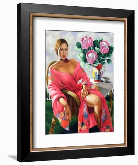 Tea, Late Afternoon, 2005-Catherine Abel-Framed Premium Giclee Print