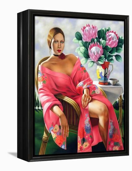 Tea, Late Afternoon, 2005-Catherine Abel-Framed Premier Image Canvas