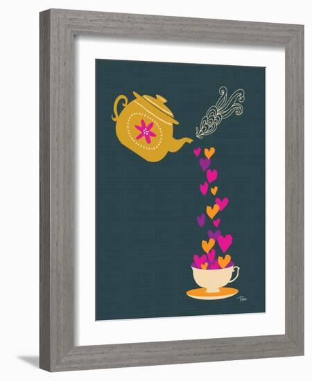 Tea Love-Teresa Woo-Framed Art Print