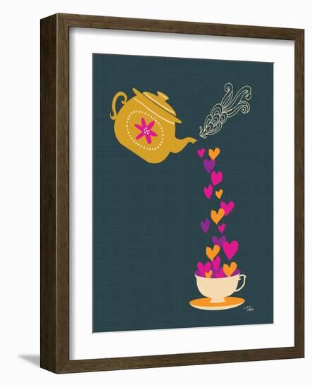 Tea Love-Teresa Woo-Framed Art Print