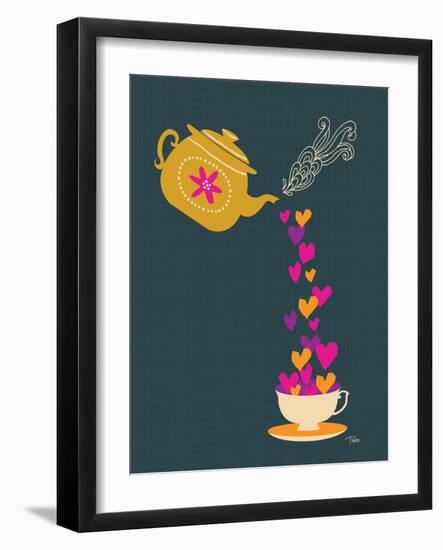 Tea Love-Teresa Woo-Framed Art Print