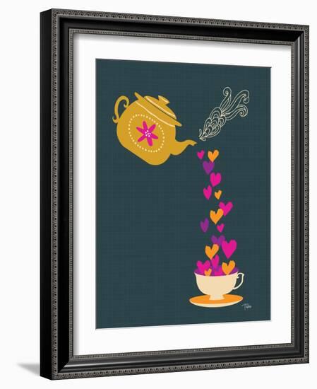 Tea Love-Teresa Woo-Framed Art Print