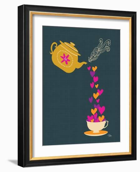 Tea Love-Teresa Woo-Framed Art Print