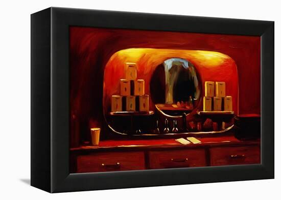 Tea Niche-Pam Ingalls-Framed Premier Image Canvas