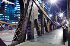 One of Bridge in Downtown of Chicago-TEA-Photographic Print