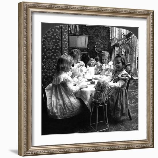 Tea Party, C1902-null-Framed Giclee Print