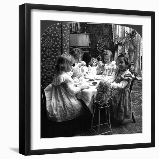 Tea Party, C1902-null-Framed Giclee Print