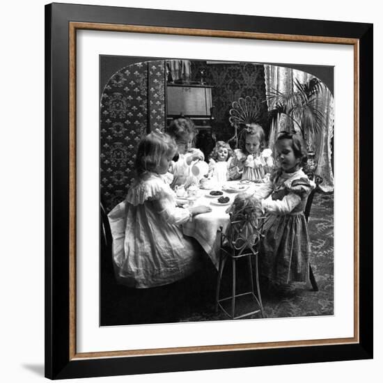 Tea Party, C1902-null-Framed Giclee Print