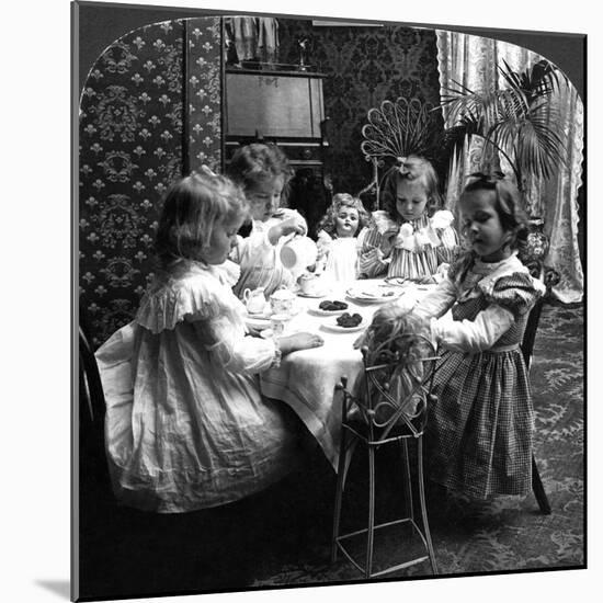 Tea Party, C1902-null-Mounted Giclee Print
