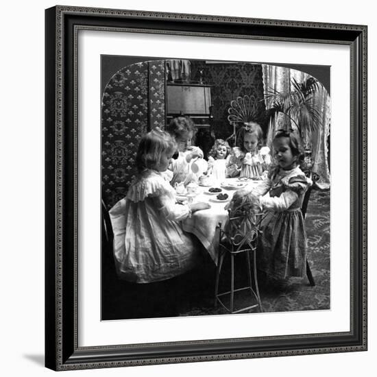 Tea Party, C1902-null-Framed Giclee Print