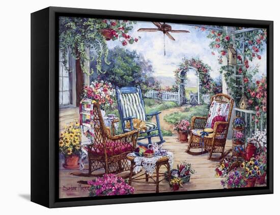 Tea Party-Barbara Mock-Framed Premier Image Canvas