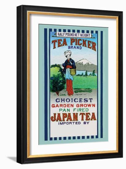 Tea Picker Brand-null-Framed Art Print
