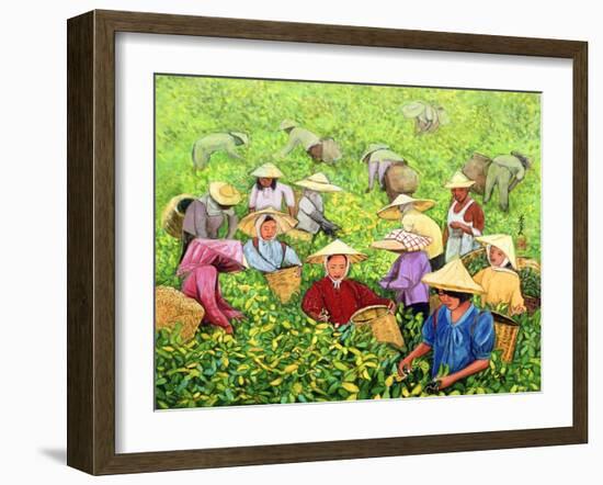 Tea Picking Girl, 1994-Komi Chen-Framed Giclee Print