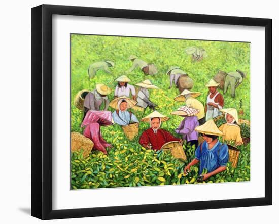 Tea Picking Girl, 1994-Komi Chen-Framed Giclee Print